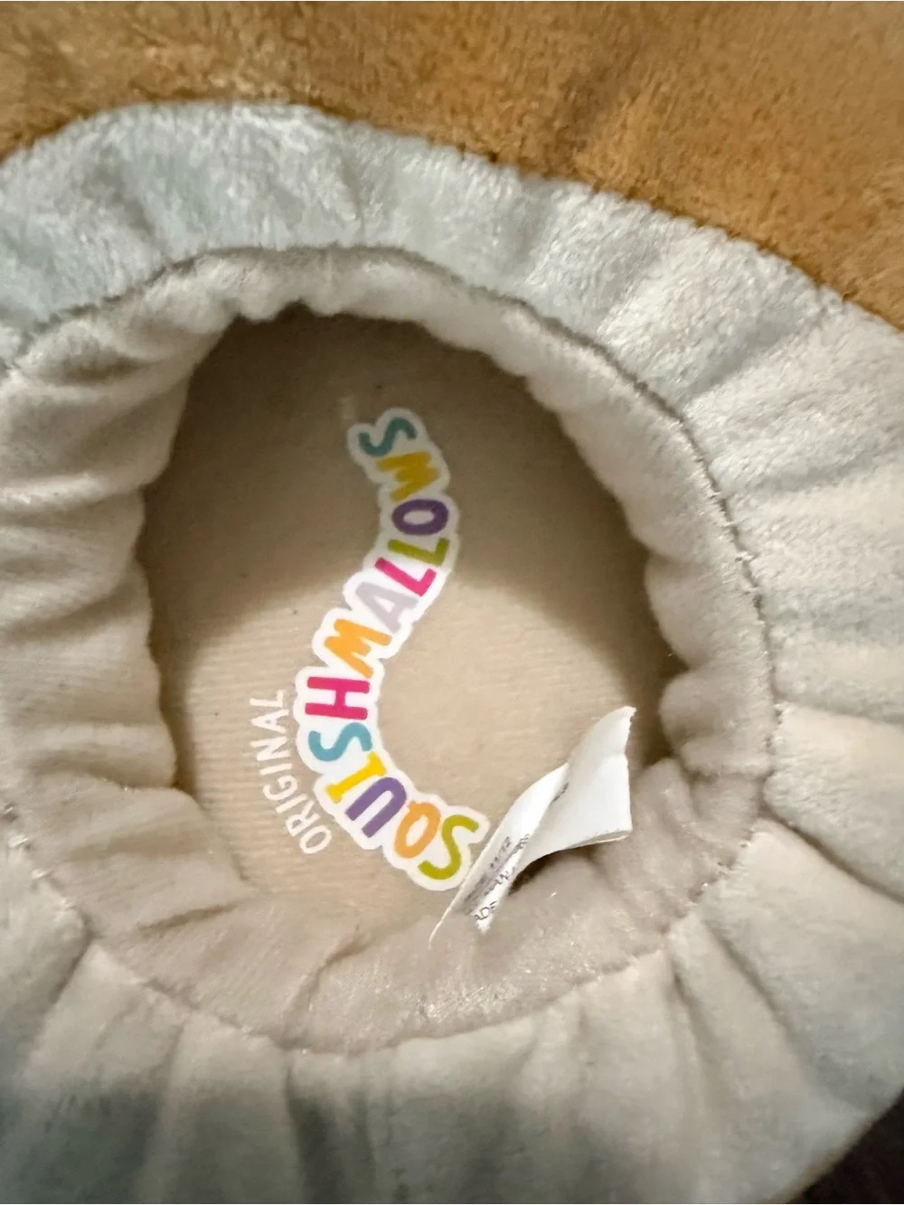 Squishmallows Christmas Mallard Duck w/Lights Slippers- sz 11-12 EUC